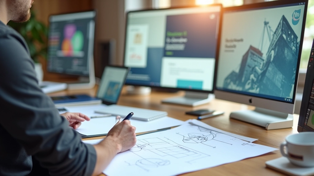 Desktop-Ansicht zeigt Art Direction Konzept mit verschiedenen Bildausschnitten für mobile und desktop Layouts