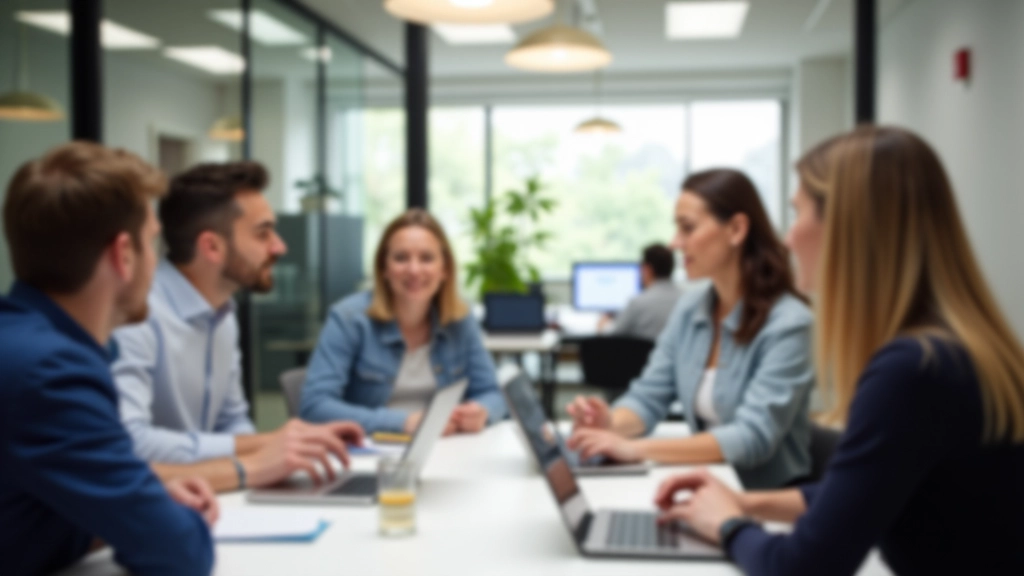 Team-Meeting zur Medien-Strategie Entwicklung